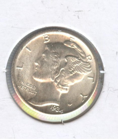 1934 MERCURY DIME