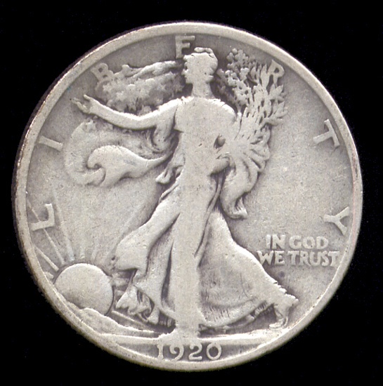 1920 ... Better Grade ... Walking Liberty Half Dollar