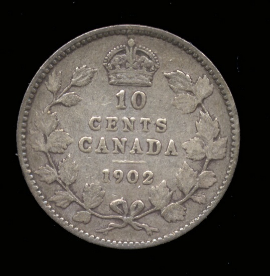 * 1902 ... 10 Cent - Silver ... Canada