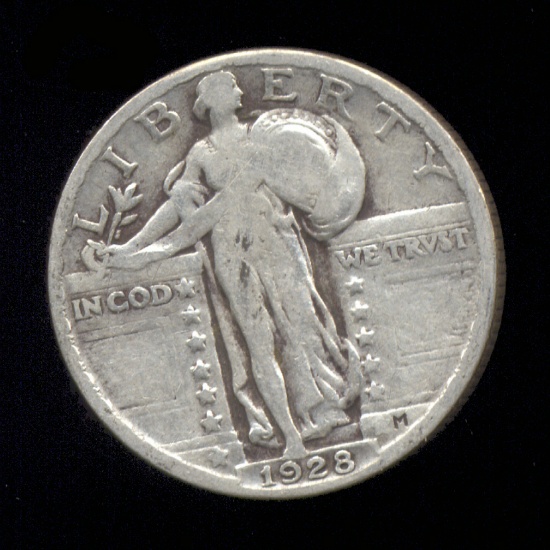 1928 ... Bold Full Date ... Standing Liberty Quarter