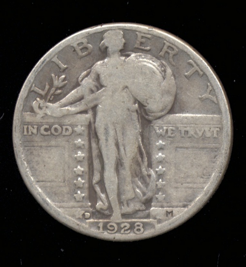 1928-D ... Bold Full Date ... Standing Liberty Quarter