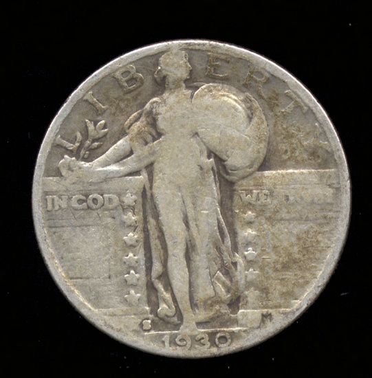 1930-S ... Bold Full Date ... Standing Liberty Quarter
