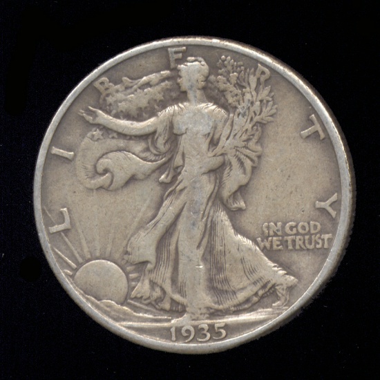 1935-D ... Better Grade ... Walking Liberty Half Dollar