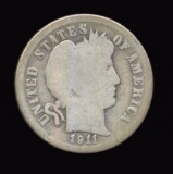 1911 ... Better Date ... Barber Dime