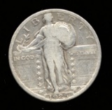1925 ... Bold Clear Date ... Standing Liberty Quarter