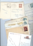 50 VINTAGE FRENCH & GERMAN POST CARDS