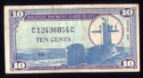 MPC -- 10 Cents ... Series 681 ... Military Payment Certificate
