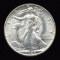 1945 ... CH / GEM BU UNC ... Walking Liberty Half Dollar