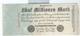1923 GERMANY 5 MILLIOM MARK