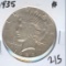 193PEACE SILVER DOLLAR