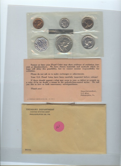 1961 PROOF SET