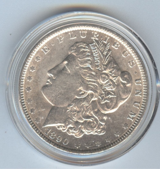 1890 MORGAN SILVER DOLLAR