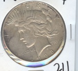 1928-S PEACE SILVER DOLLAR