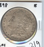 1898 MORGAN SILVER DOLLAR