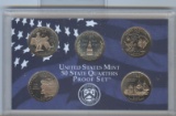 2000-S PRF QUARTERS SET