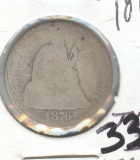 1876 SEATED LIBERTY DIME