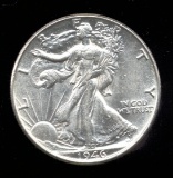 1946 ... AU++ ... Walking Liberty Half Dollar