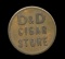 D & D Cigar Store ...Good for 10 Cents ... Old Token