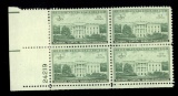 3 Cents Stamps ... Plate Block of 4 ... MNH