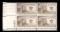 3 Cent Stamps ... Old Plate Block of 4 ... MNH