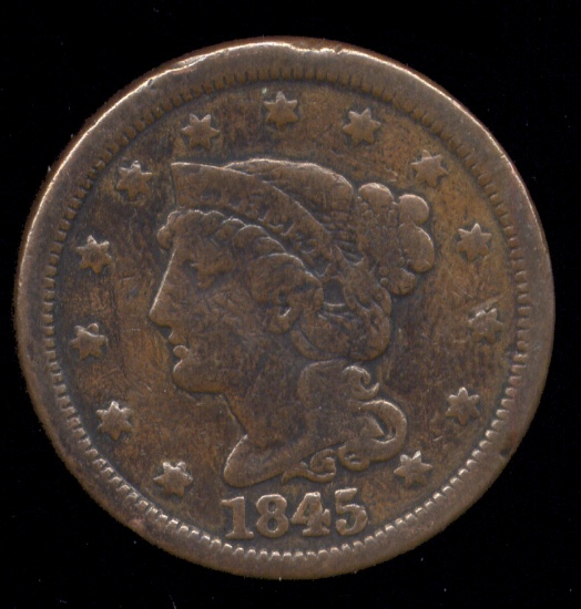 1845 ... Large Cent