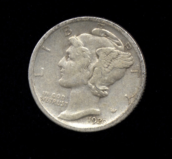 1920-D ... Better Grade ... Mercury Dime