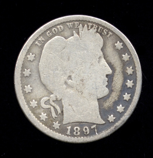 1897 ... Barber Quarter