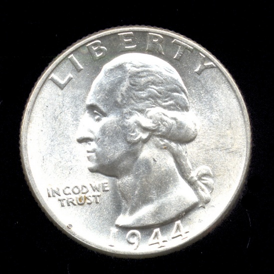 1944 ... GEM  UNC ... Washington Quarter