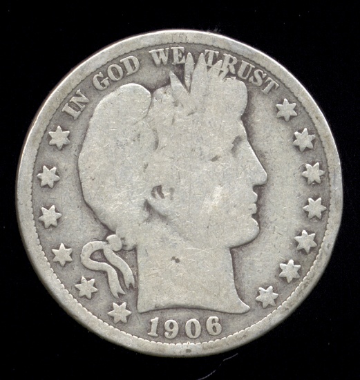1906-D ... Barber Half Dollar