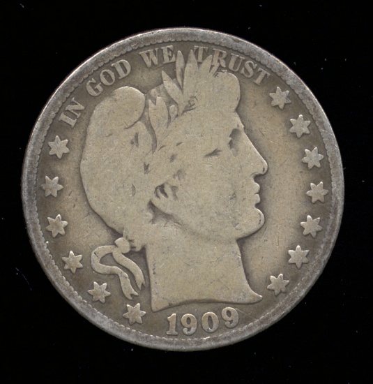 1909 ... Barber Half Dollar