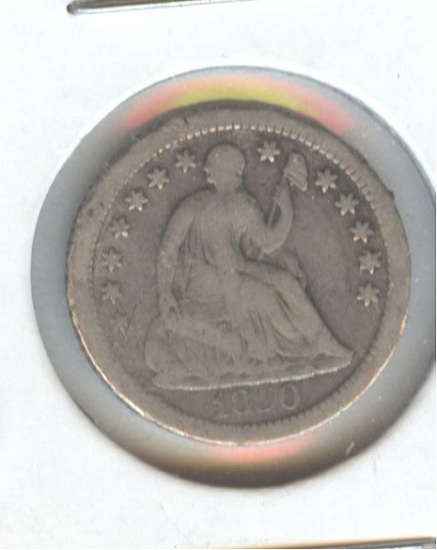 1850-O HALF DIME