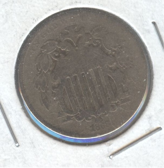 1868 SHIELD NICKEL