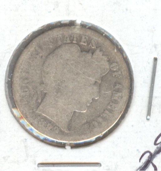 1899 BARBER DIME
