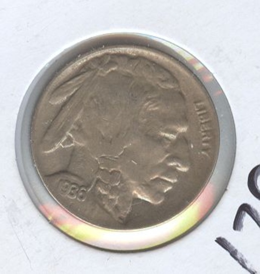 1936-D BUFFALO NICKEL