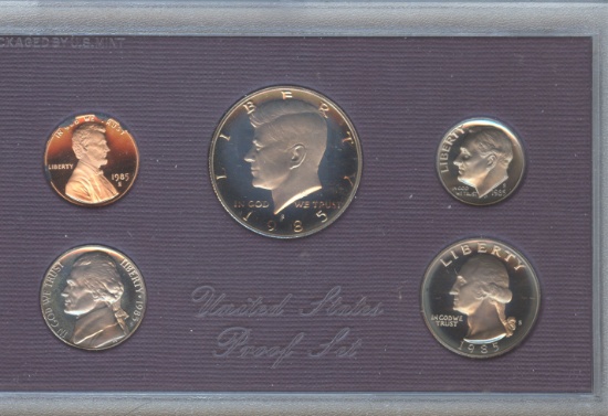 1985 PROOF COINS