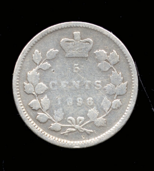 1896 ... 5 Cent - Silver ... Canada