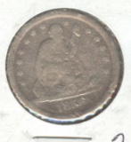 1856 SEATED LIBERTY QUARTER