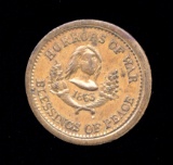 1863 ... Heros of War ... 37-256 ... Civil War Token