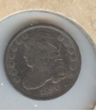 1836 CAPPED BUST DIME