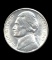1945-S ... GEM BU UNC ... Jefferson Nickel