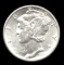 1941-D ... FSB  CH  UNC ... Mercury Dime
