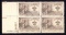 3 Cents Stamps ... Plate Block of 4 ... MNH