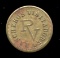 Santa Barbara, Cal  ...  Rancheros Visitadores  ...  Good for 5 Cents  ...  Old Token