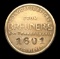 Sacramento, Cal  ...  1938 Breuner's  ...  Good for 5 Dollars  ...  Old Token