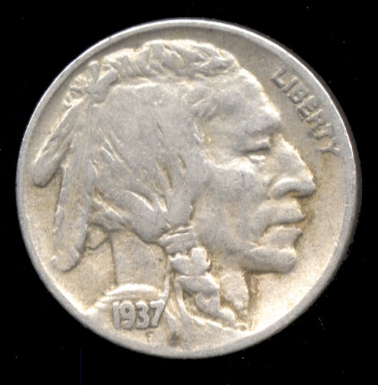1937-D ... Better Grade ... Buffalo Nickel