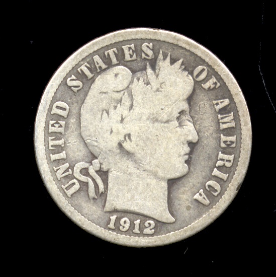 1912-D ... Barber Dime