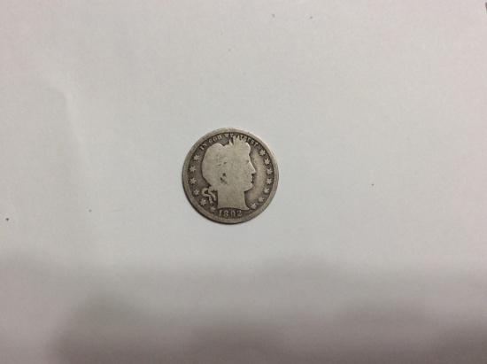 1892 BARBER QUARTER