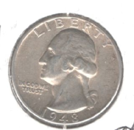 1948 WASHINGTON QUARTER