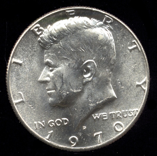 1970-D ... BU UNC ... Kennedy Half Dollar