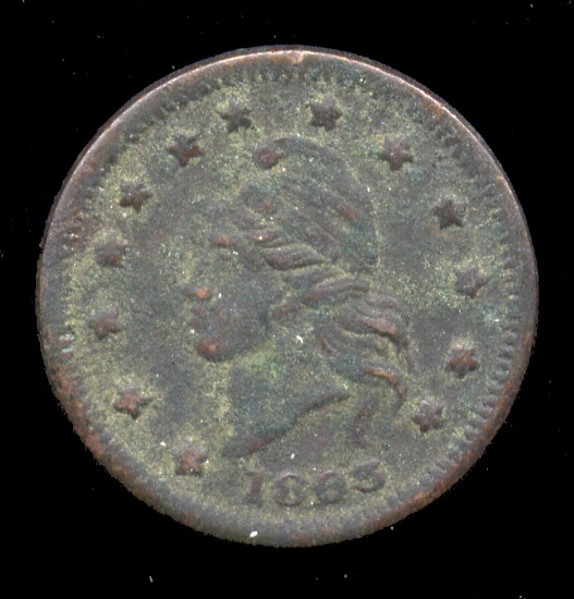 1863 ... Union For Ever ... Civil War Token
